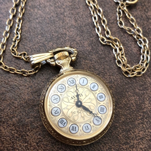 Avon Jewelry - Avon 1981 watch necklace